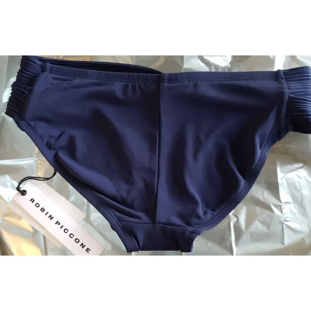 ROBIN PICCONE LILY NAVY  BIKINI BOTTOMS NWT - Picture 6 of 8